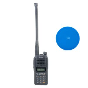 Stazione radio portatile VHF ICom, PNI