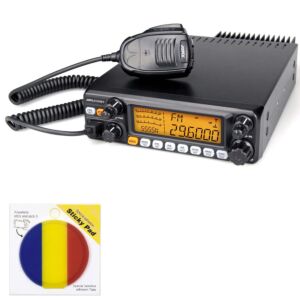 Pacchetto di stazione radioamatoriale PNI Jopix AT-5555N II, AM, FM, SSB e Sticky Pad Flag incluso