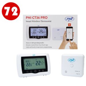 Scatola con 72 pezzi PNI Smart Thermostat