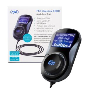 Modulatore FM Bluetooth FM PNI Valentine F800