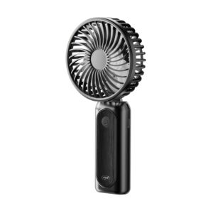 Ventilatore portatile PNI FAN10 con batteria da 5000 mAh e 6 velocità.