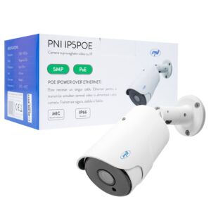Telecamera di videosorveglianza PNI IP5POE