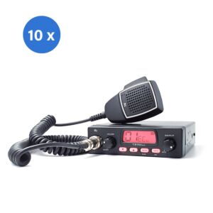 Bax con 10 pezzi stazione radio CB TTi TCB-550 N con squelch automatico