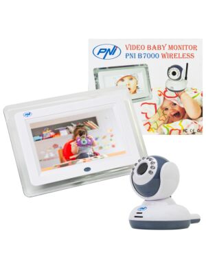 Video Baby Monitor PNI B7000 Schermo wireless da 7 pollici