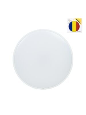 Plafoniera a LED Wi-Fi PNI D-Light CL2436T, RGBW, 36W, dimmerabile con bandierina adesiva inclusa.