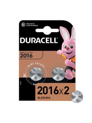 Batterie Duracell Specialized Lithium CR2016N, 2 pezzi