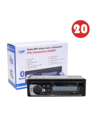 Bass con 20 pezzi PNI autoradio lettore MP3