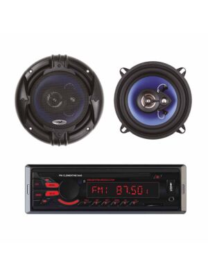 Pacchetto radio MP3 Car Player PNI Clementine 8440 4x45w + Altoparlanti per auto coassiali PNI HiFi650, 120W