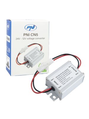 Convertitore di tensione PNI CN5 ingresso 24V uscita 12V corrente 5A