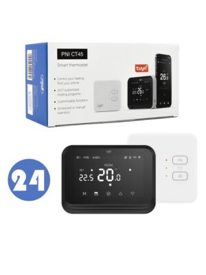 Bax con 24 termostati intelligenti PNI CT45