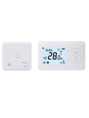 PNI CT62S Termostato Wireless per Impianti di Riscaldamento, Display Illuminato, Programmi Giornalieri