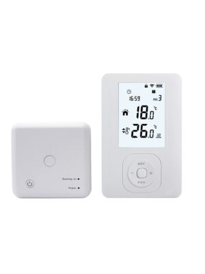PNI CT63S Termostato Wireless per Caldaie, Display Illuminato, Programmi Giornalieri