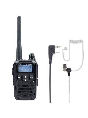 Pacchetto di stazioni radio digitali e analogiche PNI DMR R45, 446MHz + cuffie PNI HS84 con microfono