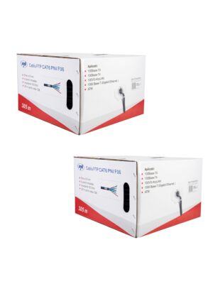 Confezione da 2 rotoli da 305 m di cavo FTP CAT6 PNI F06