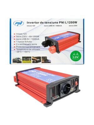Inverter di alimentazione PNI L1200W 12V