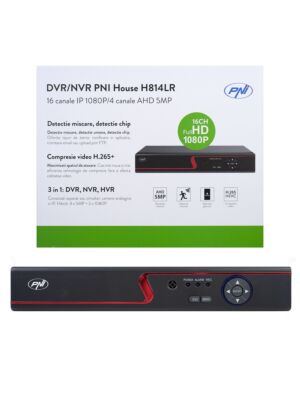 DVR / NVR PNI House H814LR - IP 16 canali