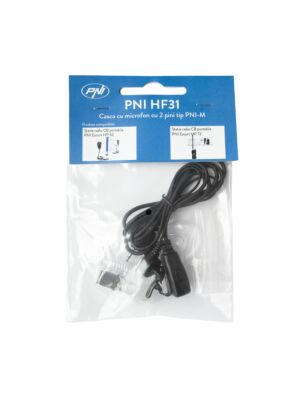 Cuffia con microfono PNI HF31 a 2 pin tipo PNI-M