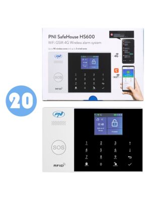 Scatola con 20 pezzi di sistema di allarme wireless PNI