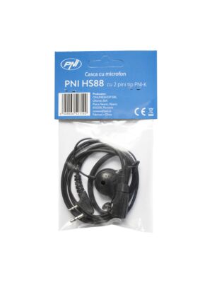 Cuffie con microfono PNI HS88 con presa PNI-K a 2 pin