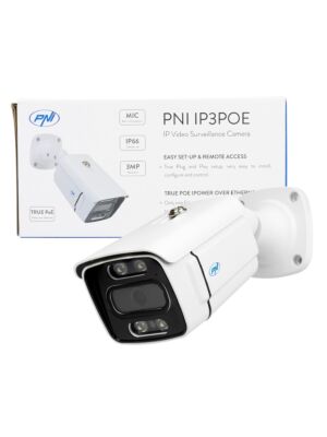 Telecamera di videosorveglianza IP3POE PNI