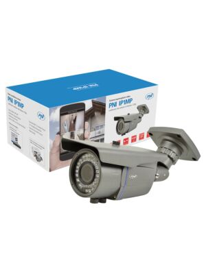 Telecamera per telecamere IP PNI 720p con IP varifocal 2,8 - 12 mm all'esterno