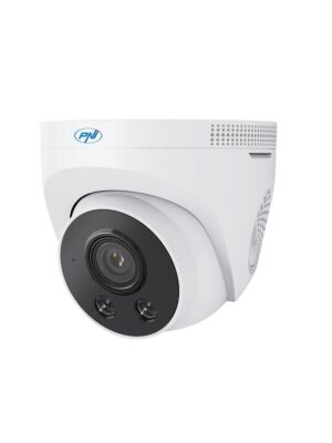 Telecamera per videosorveglianza PNI IP505J POE, 5MP, cupola, 2,8mm, per uso esterno, bianca