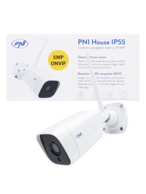 Telecamera di videosorveglianza PNI House IP55 5MP