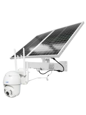 Telecamera di videosorveglianza PNI IP65 con pannello solare