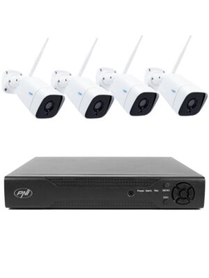 NVR PNI con 4 telecamere PNI IP55