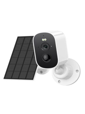 Telecamera di videosorveglianza PNI IP775S 5MP, pannello solare, batteria integrata, slot per scheda micro SD, visione notturna, audio