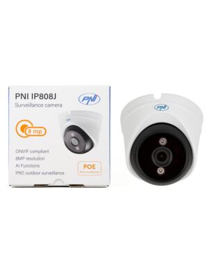 Telecamera di videosorveglianza PNI IP808J, POE