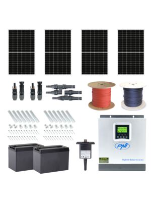 Kit fotovoltaico con 4 pannelli 370W