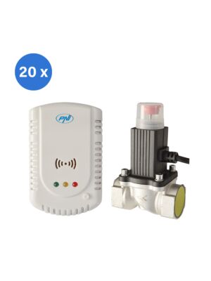 Kit sensore di gas PNI GD-01 e elettrovalvola PNI V-02