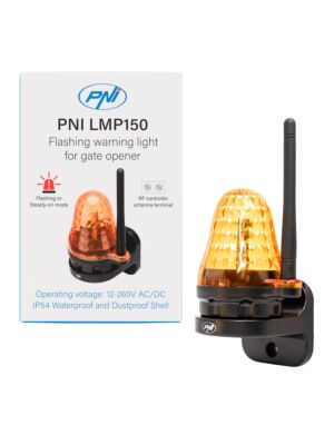 Lampada a LED PNI LMP150 per la segnalazione di apertura del cancello