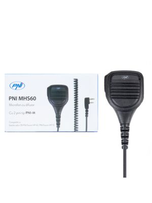 Microfono con altoparlante PNI MHS60 a 2 pin tipo PNI-M