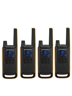 Stazione radio portatile PMR Motorola TALKABOUT T82 Extreme Quad set con 4 pz