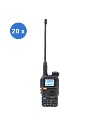 Bax con 20 unità di stazione radio portatile VHF/UHF PNI P18UV