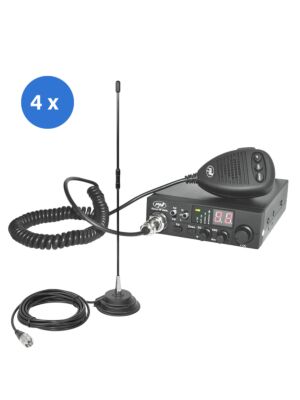 Stazione radio CB PNI Escort HP 8000L ASQ + antenna CB PNI Extra 40