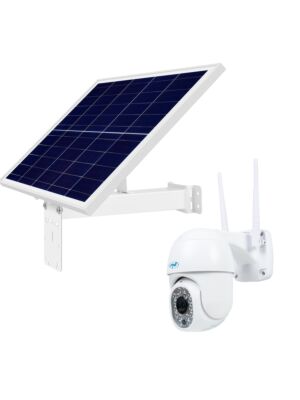 Kit di videosorveglianza wireless PNI IP440 e pannello solare fotovoltaico PNI PSF6020A.