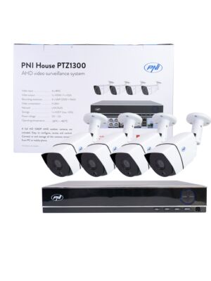 Kit di videosorveglianza AHD PNI House PTZ1300