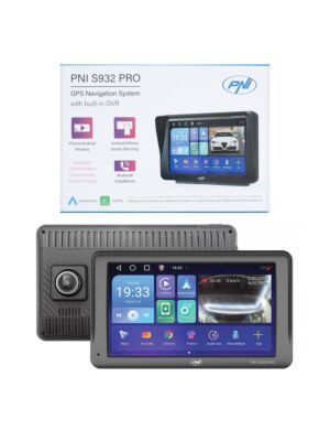 Sistema di navigazione GPS con DVR integrato PNI S932 PRO schermo da 7 pollici