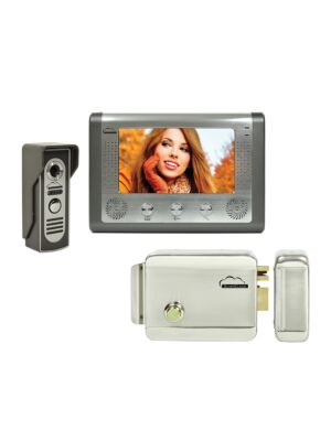 Kit videocitofono SilverCloud House 715 con schermo LCD da 7 pollici e Yala elettromagnetico SilverCloud YL500