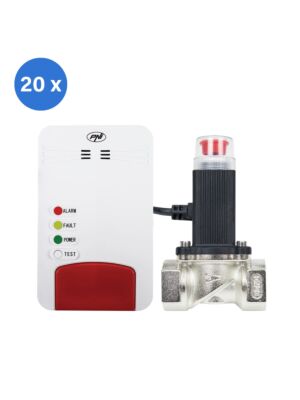 Kit sensore di gas intelligente e elettrovalvola PNI Safe House Smart Gas 300