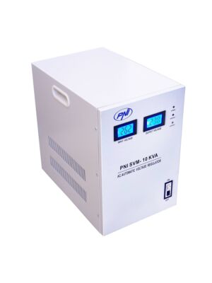 Stabilizzatore di tensione PNI SVM-10K con servomotore 10000VA, 8000W, uscita 230V