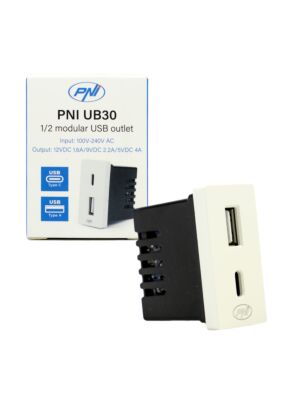 Doppia presa USB PNI UB30