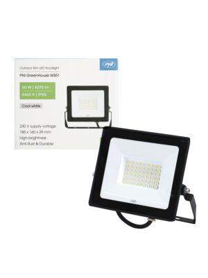 Proiettore LED sottile PNI GreenHouse WS51 50W, 6400K, 5000lm, 184,5*29*160mm