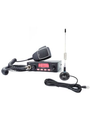 Kit stazione radio CB TTi TCB-550 EVO + antenna CB PNI ML29, lunghezza 34 cm