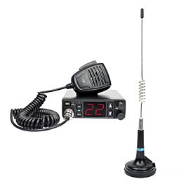 CB RADIO TTI 550 EVO + CB ANTENNA SPRINGER BLACK + MAG - Foto 6