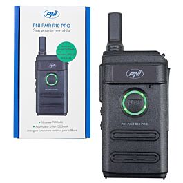 Kit PNI PMR R45 PRO: 4 Radio Portatili 446 MHz 0.5W Con Display E 99 Canali