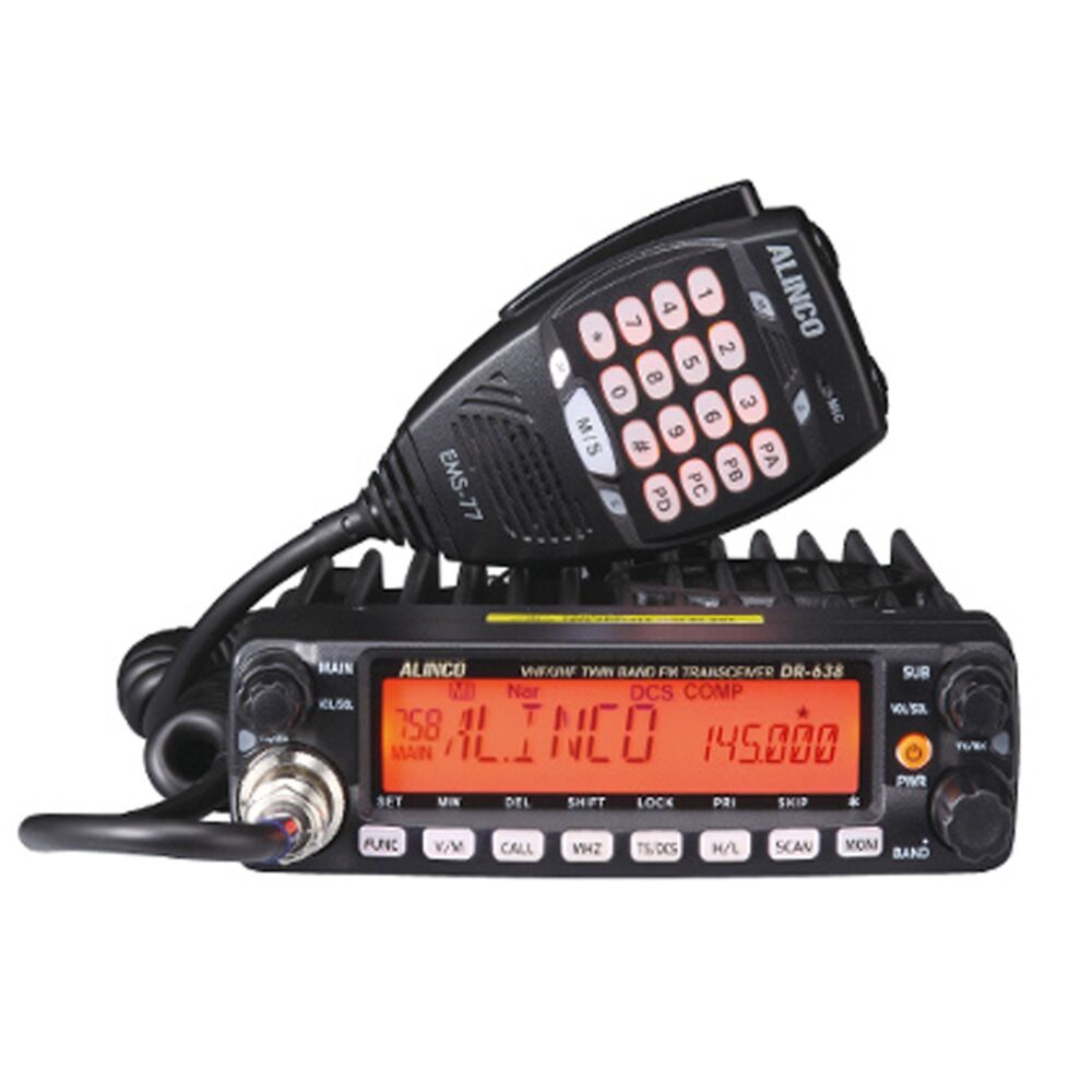Stazione radio Alinco DR-638HE dual band 144-146MHz / 430-440Mhz